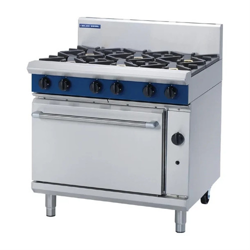 Blue Seal by Moffat 6 Burner Natural Gas Oven Range G506D