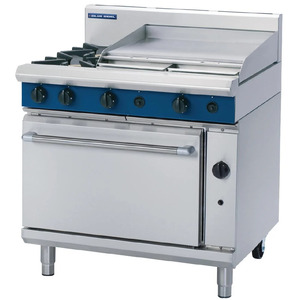 Blue Seal by Moffat 900mm Oven Range with 2 Burners and Griddle Natural Gas G506B