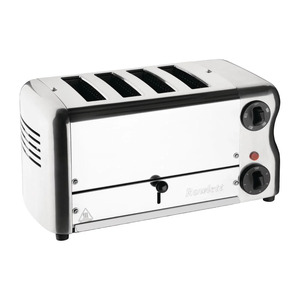 Rowlett Esprit 6 Slot Toaster Chrome w/2x Additional Elements & Sandwich Cage